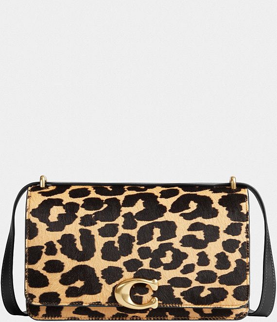 Leopard Hair on Hide Crossbody Handbag - Accessorize In Style