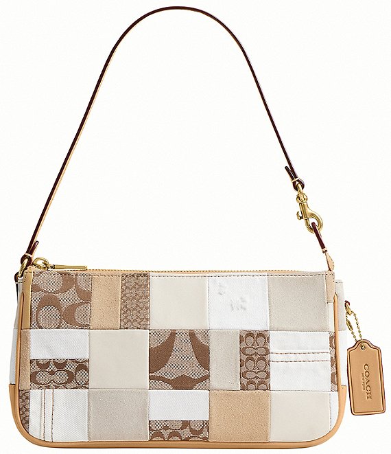 バッグ COACH PATCHWORK oneshoulderbag signature COACH Patchwork Plaza 25 Shoulder Bag | Dillard's