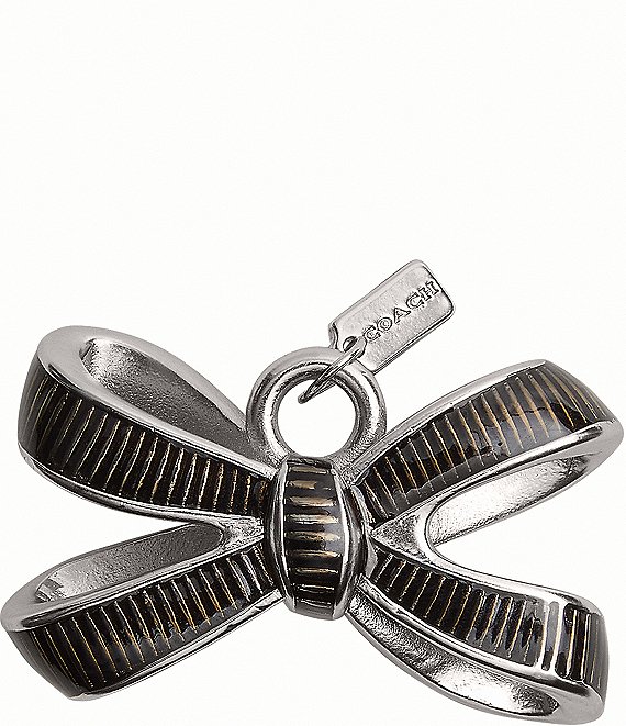 COACH Bow Shoelace Charm