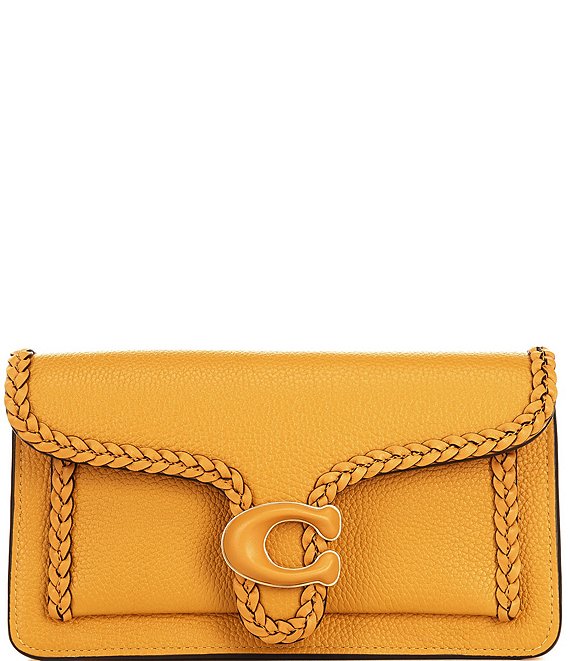COACH Willow Pebble Leather Gold Hardware Shoulder Bag | Dillard's