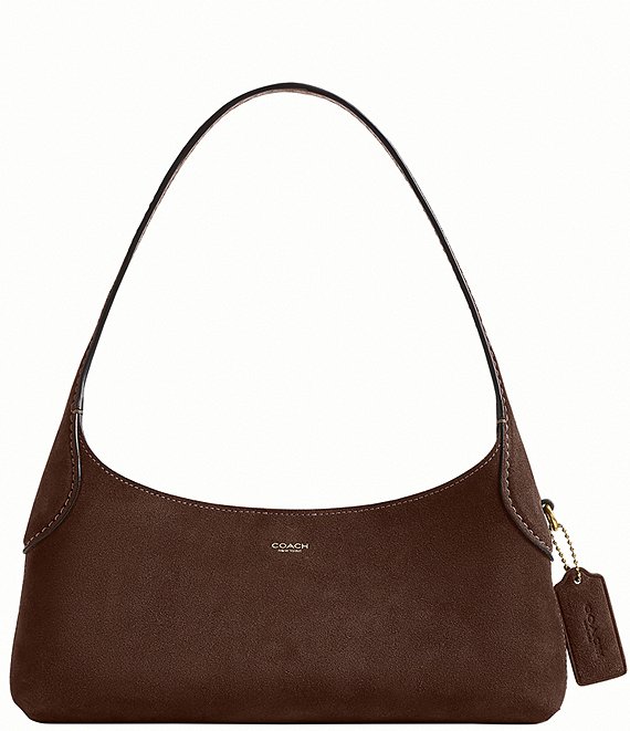 COACH Brooklyn 26 Suede Shoulder Bag