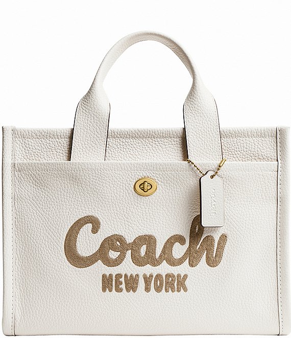 COACH Bubble Cargo Tote Bag, Chalk - Image 1