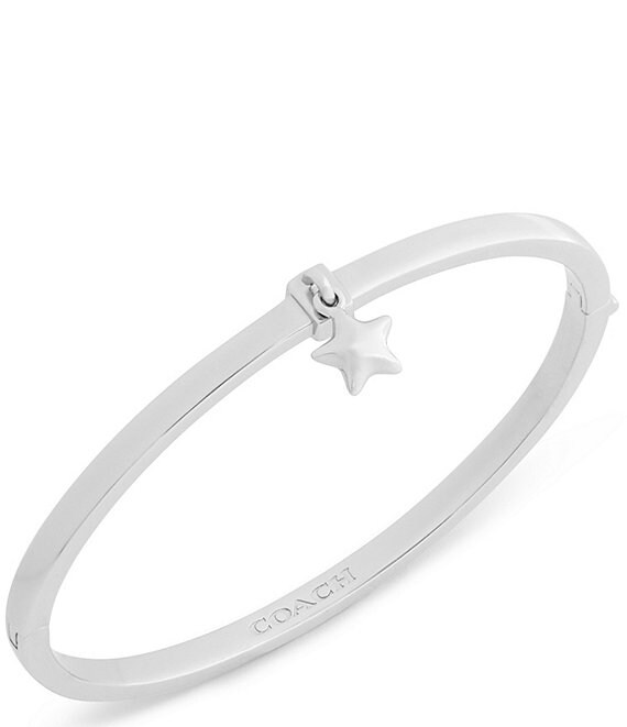 COACH Celestial Star Charm Bangle Bracelet