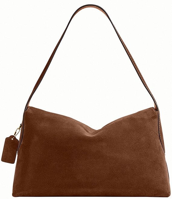 COACH Chelsea 36 Suede Shoulder Bag | Dillard's