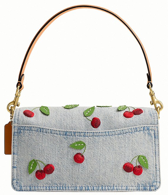 COACH Cherry Denim Tabby 26 Bag | Dillard's