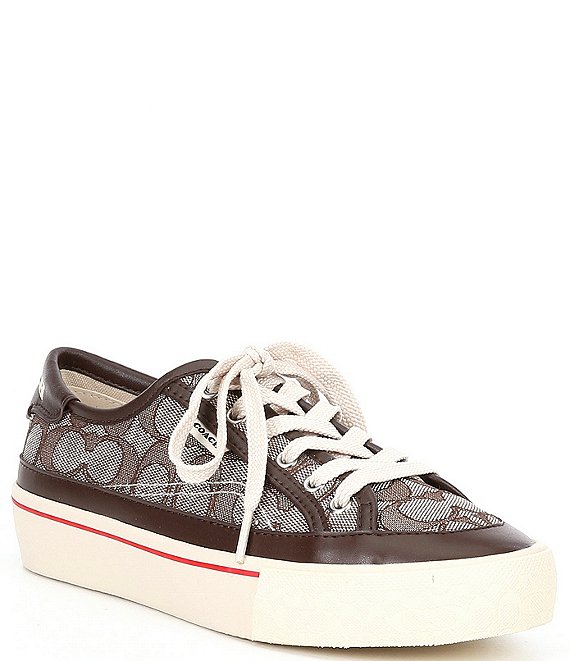 coach platform sneakers