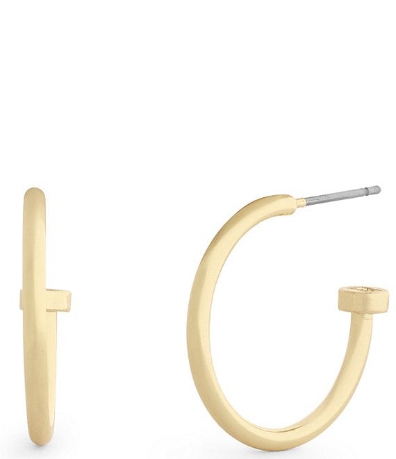 COACH Classic Hoop Earrings