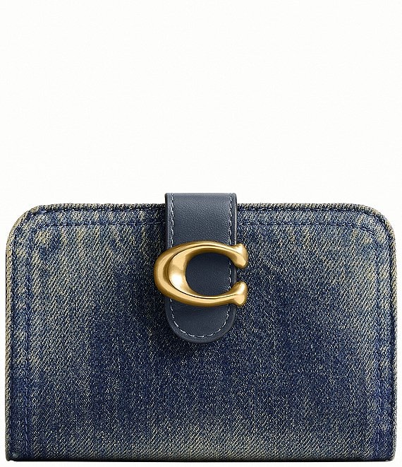 COACH Denim Tabby Wallet