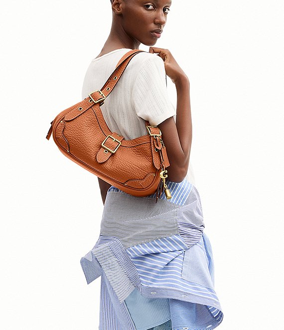 COACH Drifter 31 Textured Handle Shoulder Bag | Dillard's