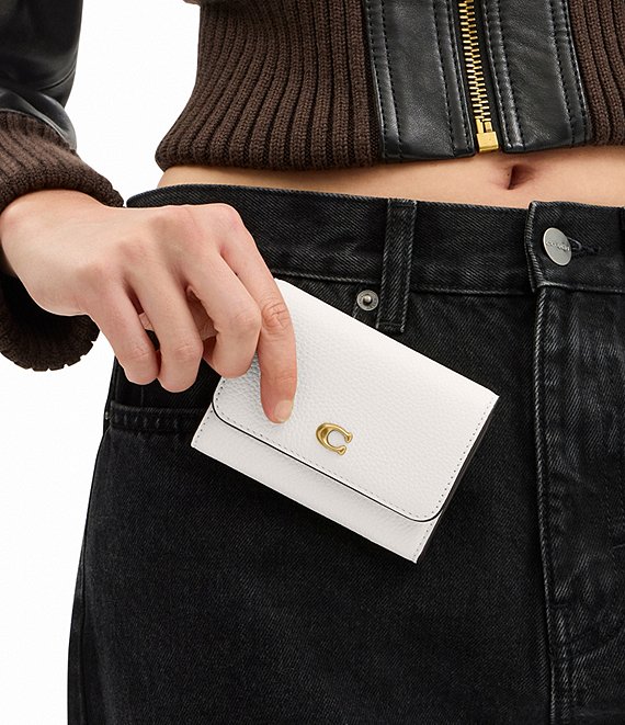 COACH Essential Flap Card Case | Dillard's