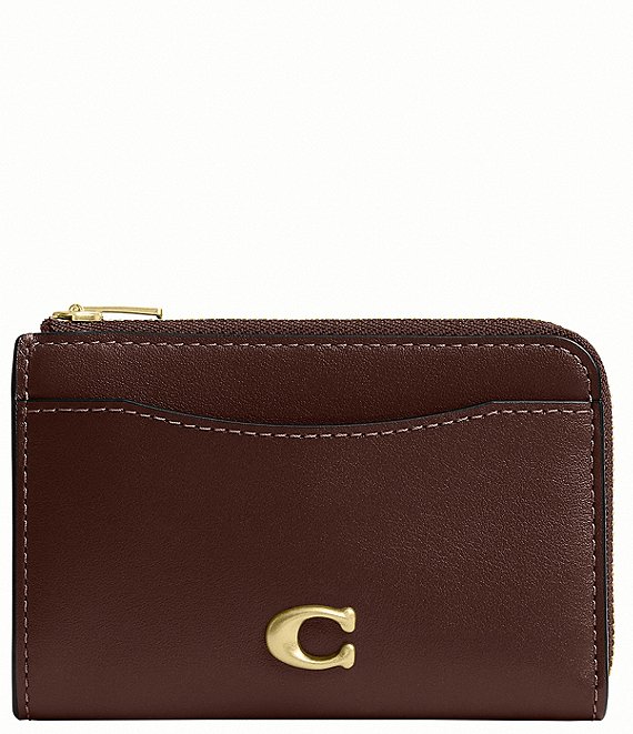 COACH Essential Key Zip Card Case