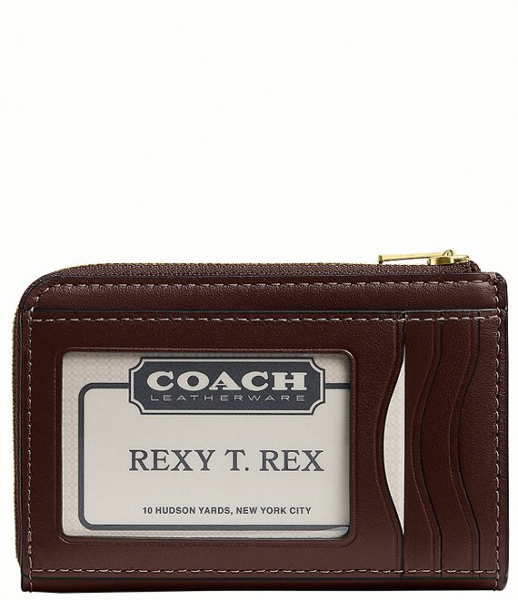 COACH Essential Key Zip Card Case | Dillard's