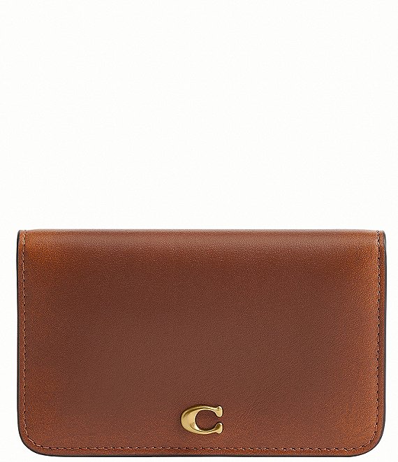 COACH Essential Slim Loved Leather Card Case