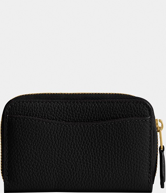 COACH Essential Small Zip Around Card Case Wallet | Dillard's