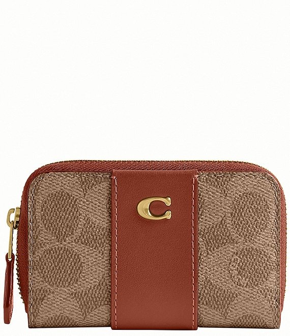 COACH Essential Small Zip Around Card Case
