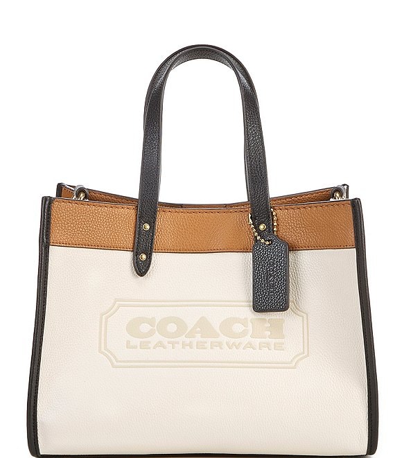COACH Quilted Leather Heart Gold Hardware Crossbody Bag | Dillard's