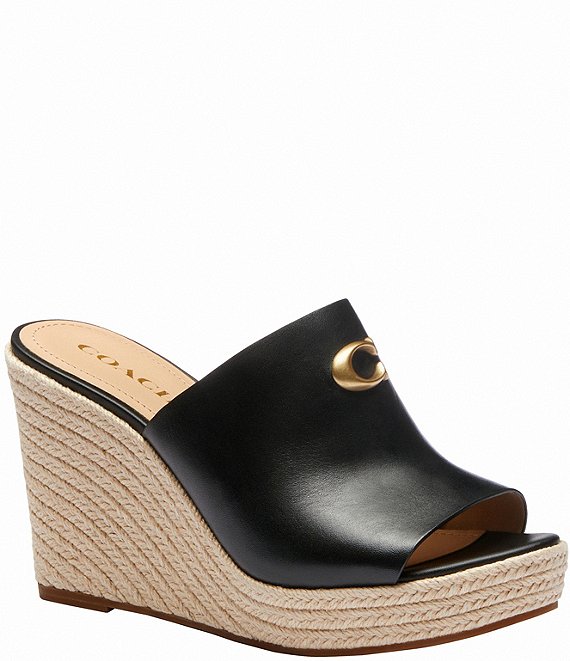 Dillards womens wedge sandals on sale