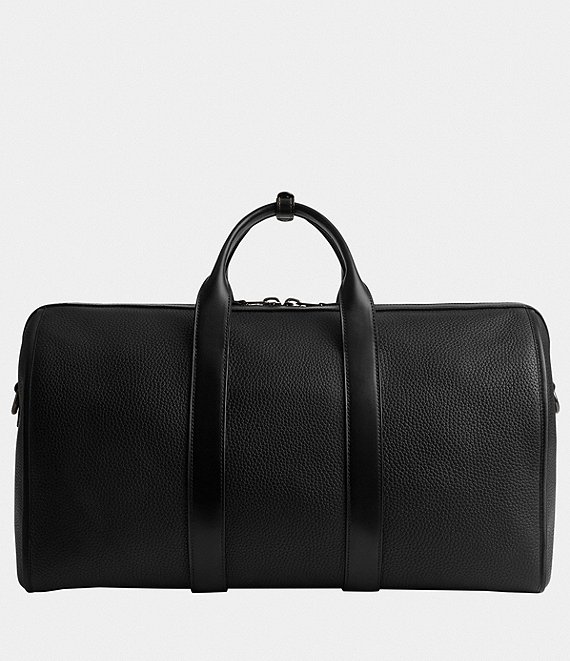 COACH Gotham Pebble Leather And Refined Calfskin Leather Duffel Bag Dillard s