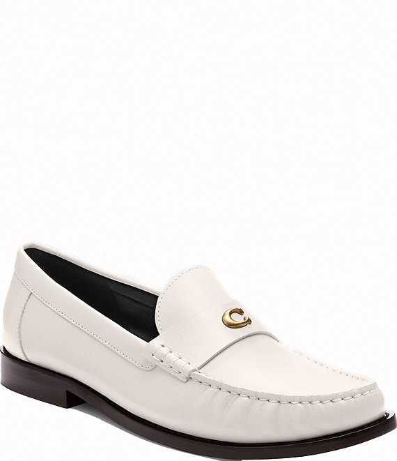 COACH Jolene Leather Loafers Dillard s