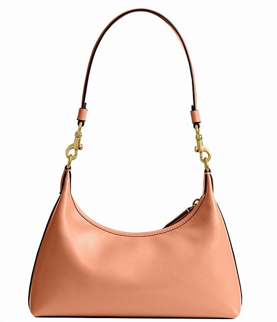 COACH Juliet 25 Glazed Leather Shoulder Bag | Dillard's