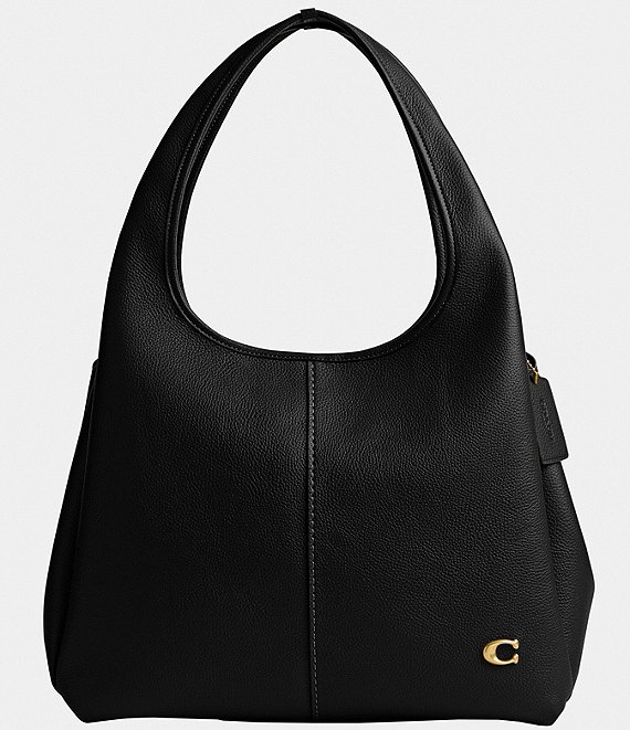COACH Soft Tabby Leather Suede Shoulder Bag | Dillard's