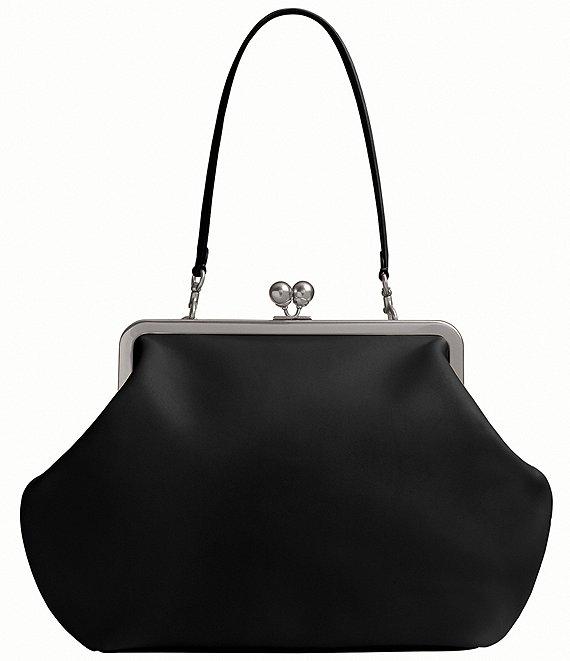 COACH Large Oversized Kisslock Frame Shoulder Clutch Bag | Dillard's