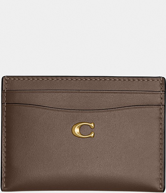 COACH Leather Card Case | Dillard's