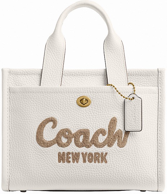 COACH Leather Cargo Tote Bag 26 | Dillard's