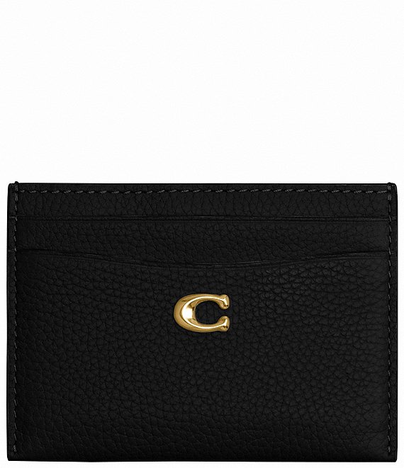 COACH Leather 5-Card Case