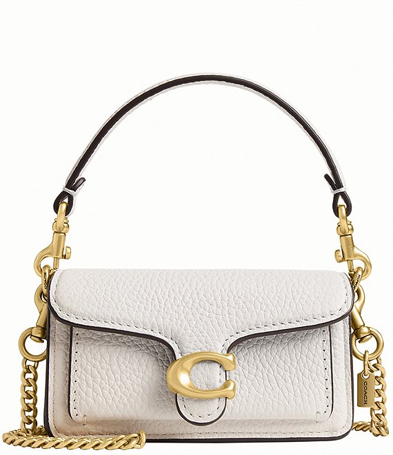 COACH Leather Tabby Bag Charm | Dillard