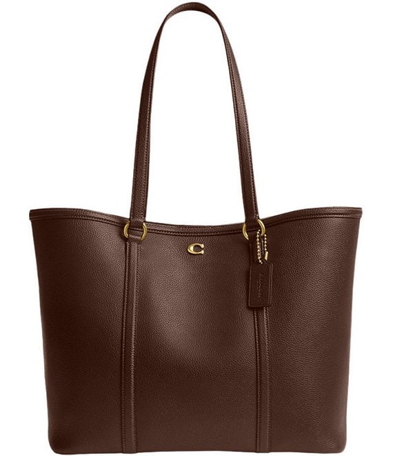 COACH Legacy Pebbled Leather Tote Bag | Dillard's