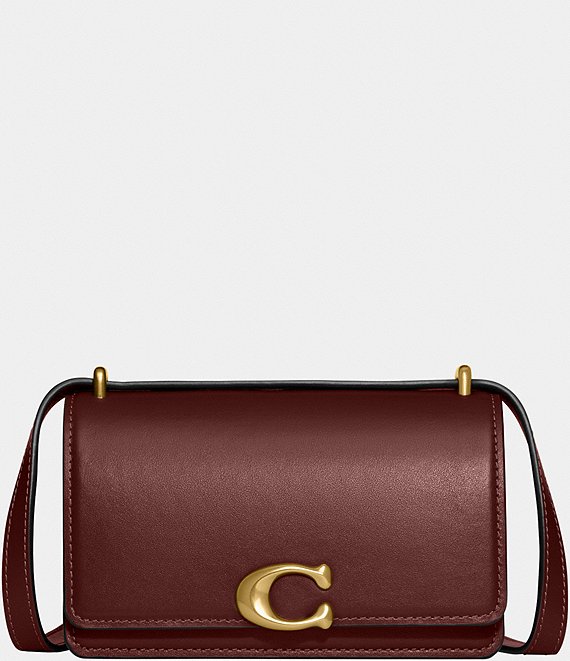 COACH Luxe Refined Leather Convertible Crossbody Bag