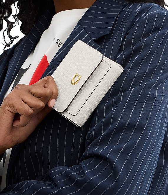 COACH Mila Small Flap Wallet | Dillard's