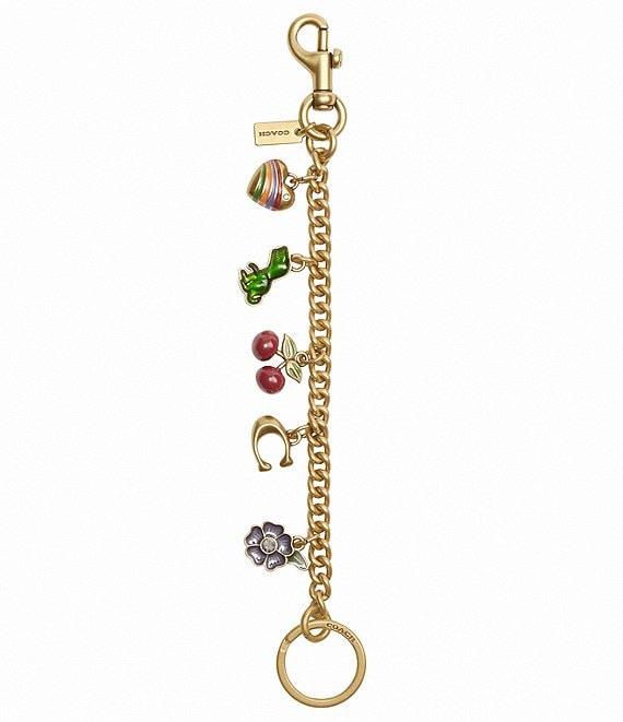 COACH Motif Icons Chain Bag Charm | Dillard's