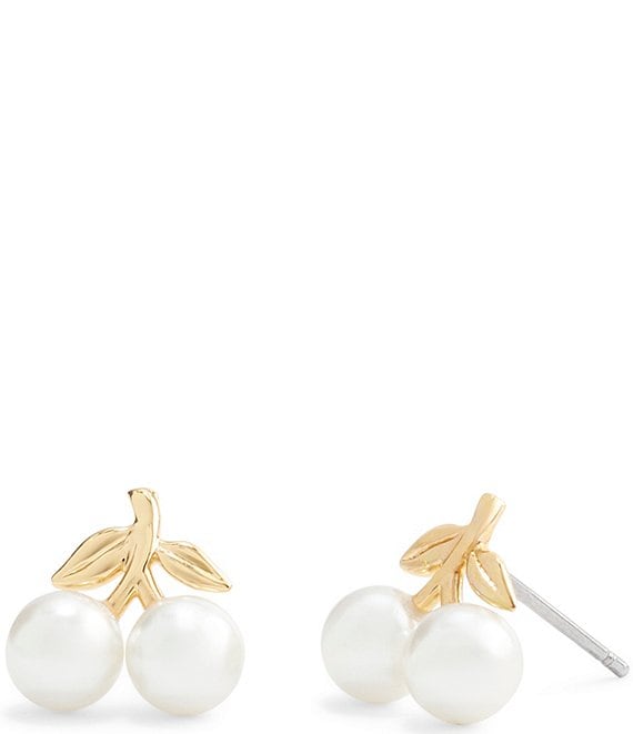 COACH Pearl Cherry Stud Earrings