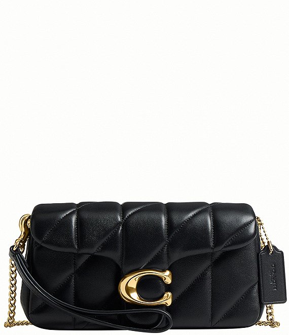 COACH Tabby 19 Quilted Leather Wristlet Crossbody Bag