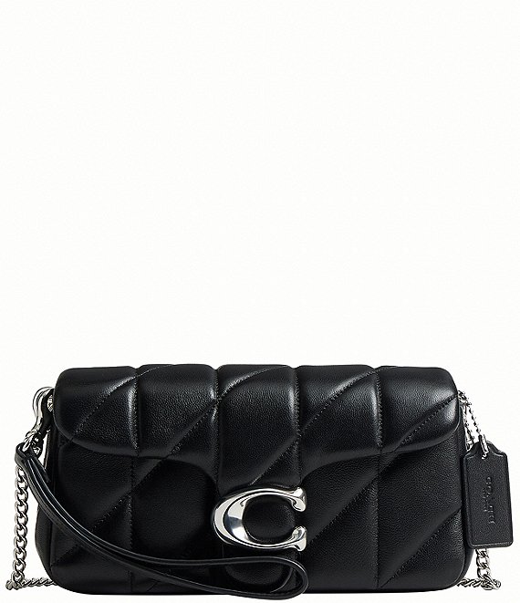 COACH Quilted Leather Tabby 19 Clutch Bag