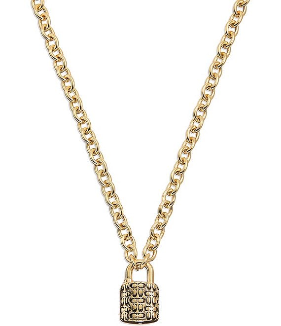 Coach Enamel C Necklace - Women from Young Ideas UK