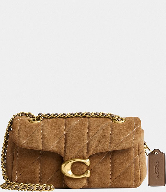 COACH Quilted Suede Tabby 20 Shoulder Bag | Dillard's