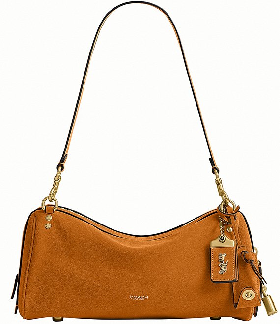 COACH Rogue Suede East West Shoulder Bag