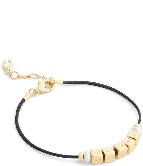COACH Signature COACH Cube Line Bracelet