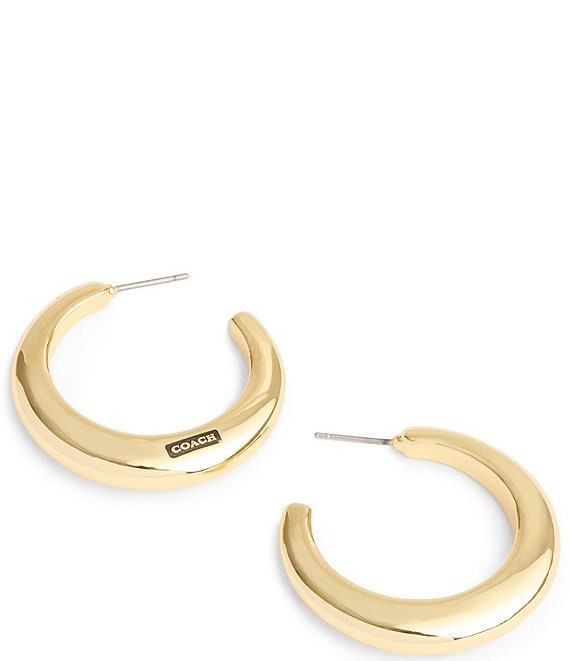 Coach Gold orders Hoop Earrings