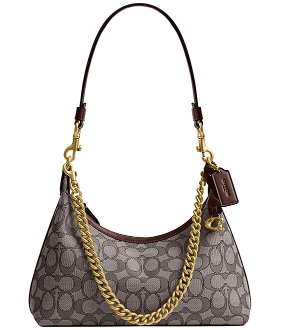COACH Signature Jacquard Juliet 25 Shoulder Bag
