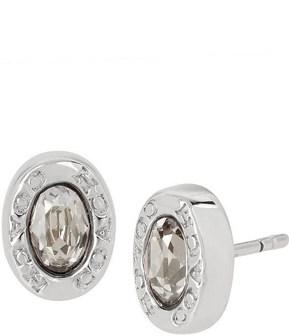 diamond earrings silver