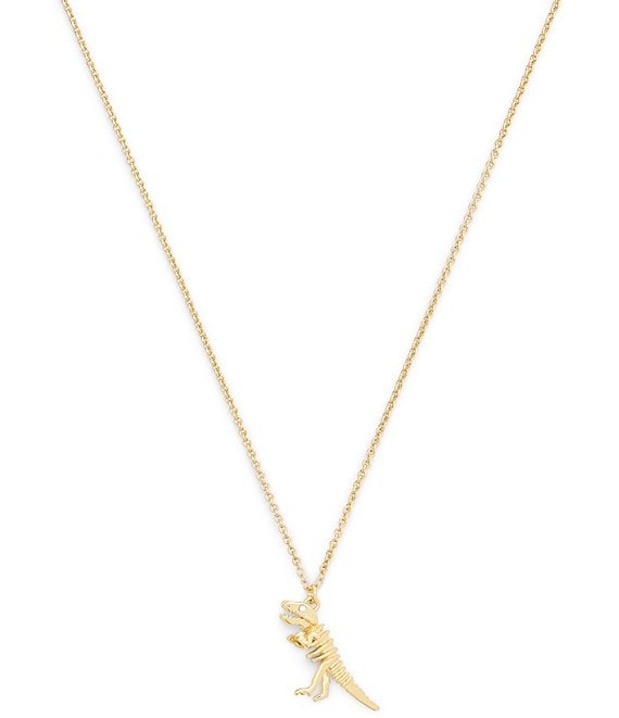 COACH Skeletal Rexy Short Pendant Necklace