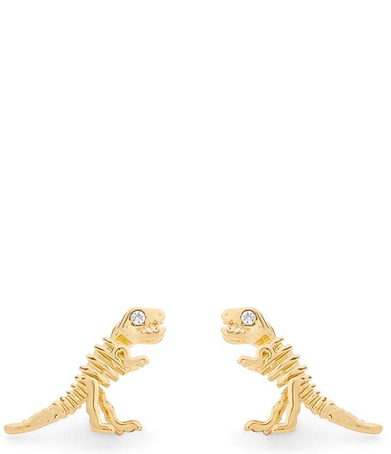 COACH Skeletal Rexy Stud Earrings