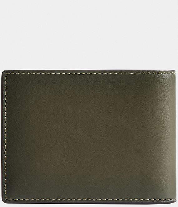 COACH Slim Leather Billfold Wallet | Dillard's