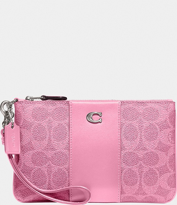 Dillards coach wristlet sale