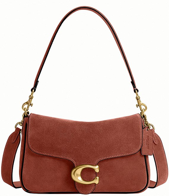 COACH Soft Tabby Suede Shoulder Bag