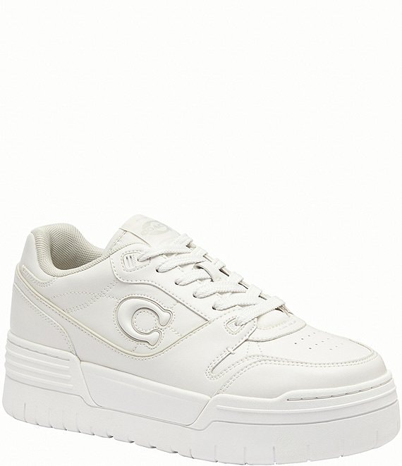 COACH Soho Platform Leather Sneakers